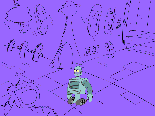 Klanker wake-up animation