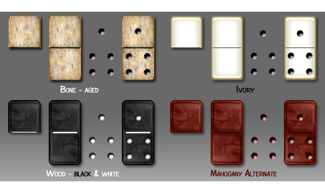 Puzzle Domino concept