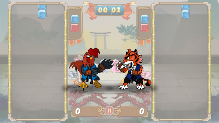 Rooster vs Tiger